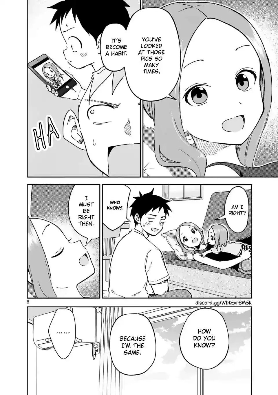 Karakai Jouzu no (Moto) Takagi-san Chapter 284 9